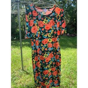 Bodycon Midi (Above Elbow Sleeve) Dress